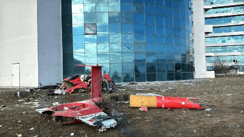 তুরস্কের হাসপাতালে হেলিকপ্টার বিধ্বস্তের ছবি, ধ্বংসাবশেষ ও ক্ষতিগ্রস্ত এলাকা. Channel i News - চ্যানেল আই নিউজ
