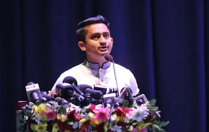 সারজিস আলম জাতীয় নাগরিক কমিটির মুখ্য সংগঠক হিসেবে বক্তৃতা দিচ্ছেন. Channel i News - চ্যানেল আই নিউজ