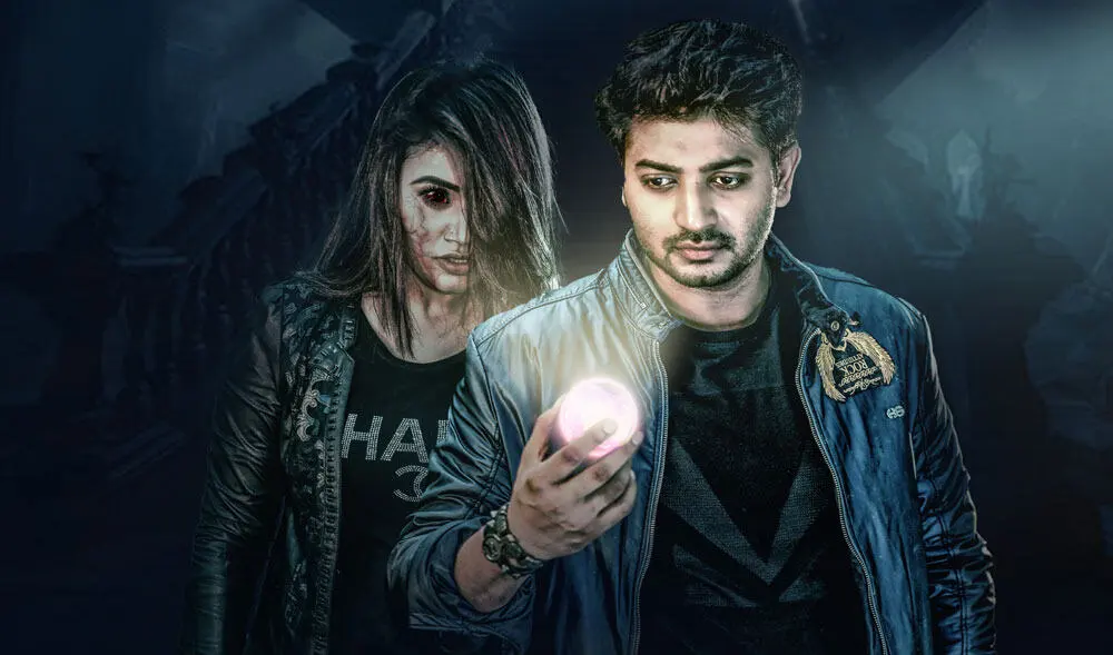 বাপ্পী ও একজন নারী হরর সিনেমার দৃশ্যে, রহস্যময় আলোতে আলোচিত. Channel i News - চ্যানেল আই নিউজ