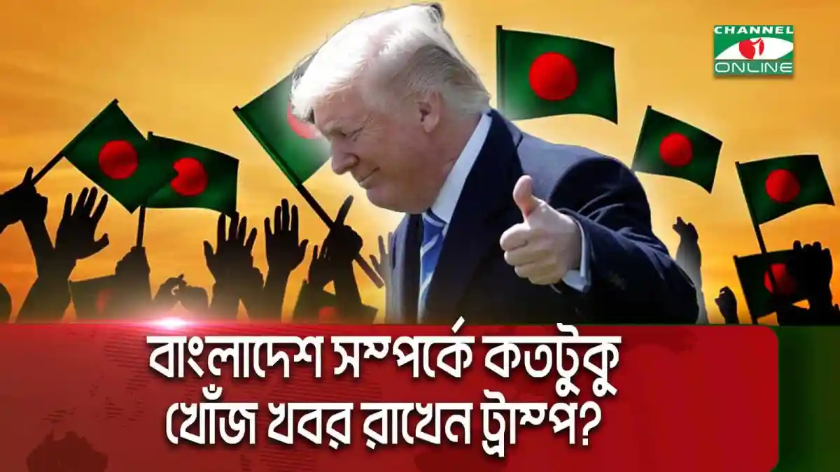 ট্রাম্পের ছবি ও বাংলাদেশের পতাকা, রাজনৈতিক সমর্থন ও সমালোচনা. Channel i News - চ্যানেল আই নিউজ