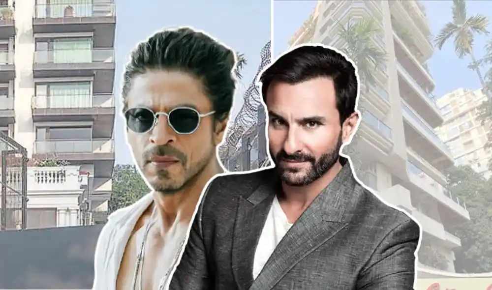 শাহরুখ খান ও সাইফ আলী খানের ছবি, আধুনিক শহরের পটভূমিতে. Channel i News - চ্যানেল আই নিউজ