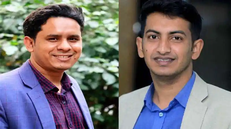 ইরাবের সভাপতি আকতারুজ্জামান ও সম্পাদক সেলিম আহমেদ ছবি. Channel i News - চ্যানেল আই নিউজ