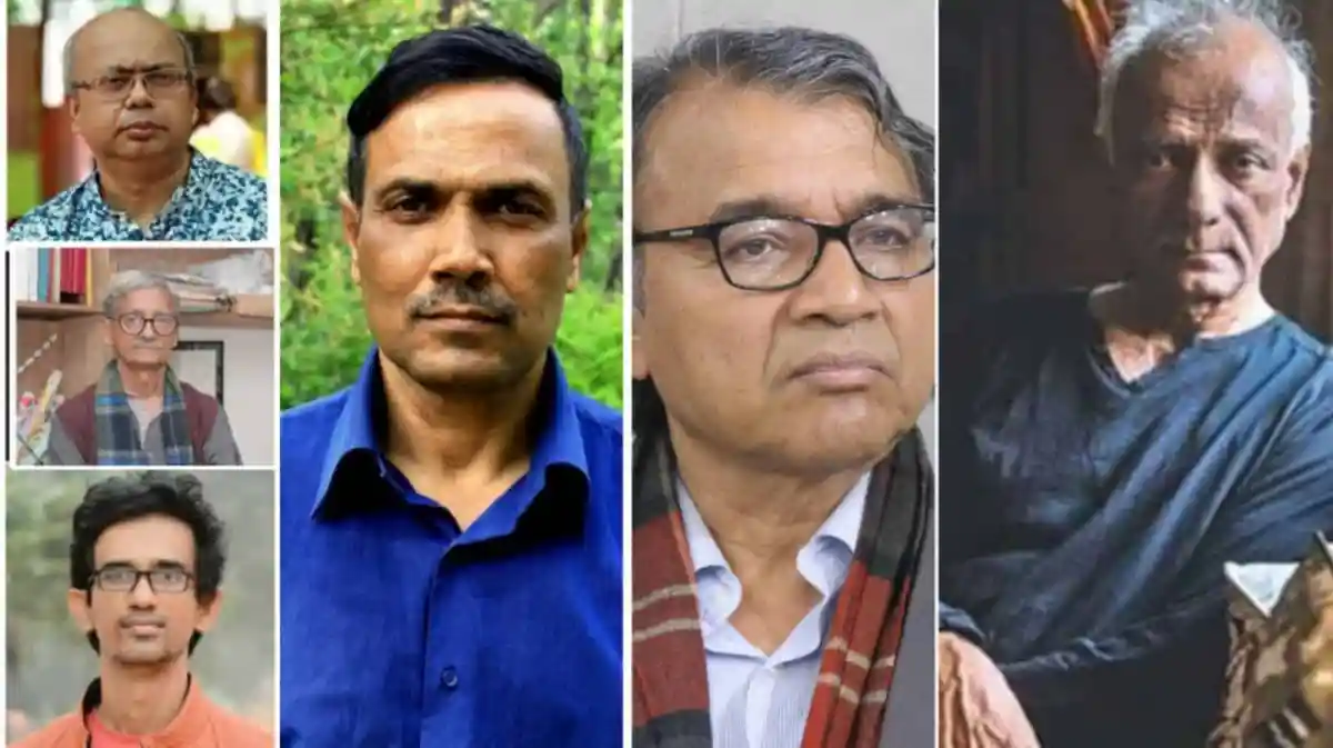 বাংলা একাডেমি পুরস্কারের চূড়ান্ত তালিকা প্রকাশের ছবি. Channel i News - চ্যানেল আই নিউজ