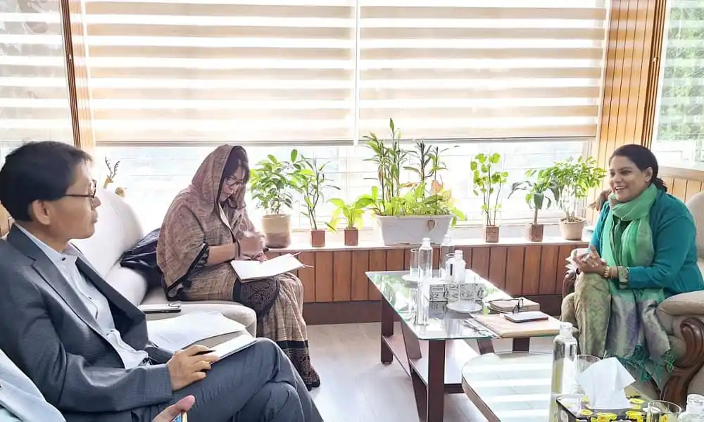 পরিবেশ উপদেষ্টার সাথে এডিবির সহযোগিতা বিষয়ে আলোচনা।. Channel i News - চ্যানেল আই নিউজ