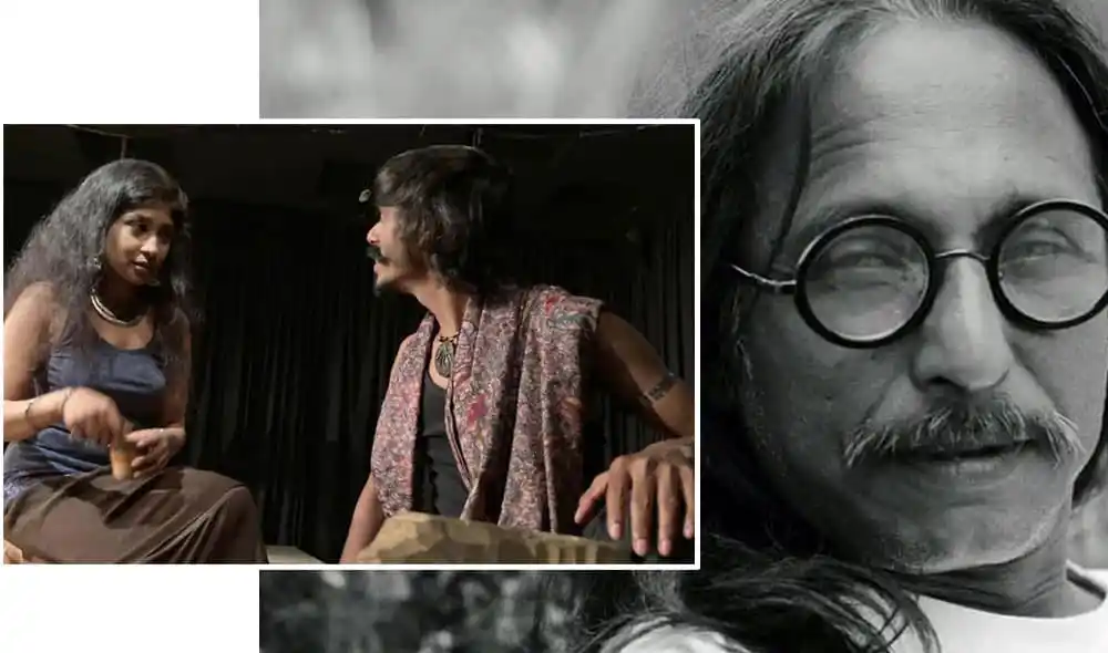 শিল্পকলায় দুই আগন্তুক ও করবী ফুলের শো এর দৃশ্য. Channel i News - চ্যানেল আই নিউজ