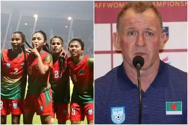 বাংলাদেশ নারী ফুটবল দলের খেলোয়াড়রা মাঠে প্রস্তুত. Channel i News - চ্যানেল আই নিউজ