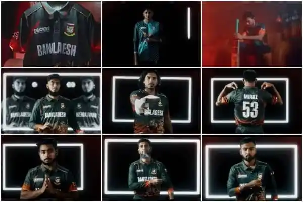 বাংলাদেশ ক্রিকেট দলের নতুন জার্সি ও খেলোয়াড়ের ছবি. Channel i News - চ্যানেল আই নিউজ