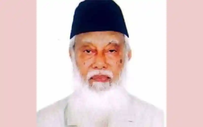প্রয়াত আবদুর রউফের ছবি, বয়স্ক ব্যক্তি, পাগড়ি পরিহিত. Channel i News - চ্যানেল আই নিউজ