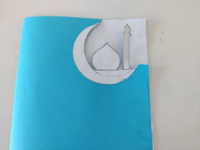 চ্যানেল আই অনলাইন এর জন্য ঈদ কার্ডের ডিজাইন, নীল ও সাদা রঙে তৈরি।. Channel i News - চ্যানেল আই নিউজ