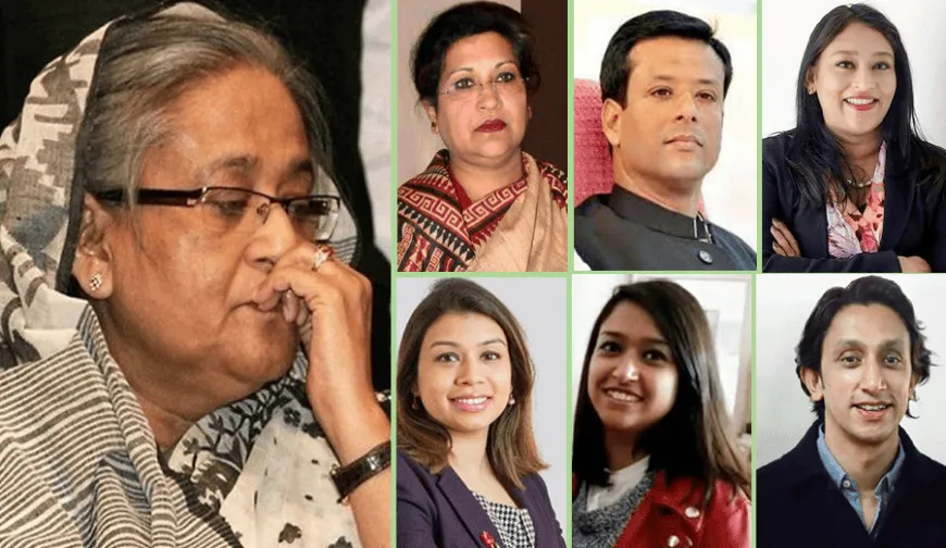 শেখ হাসিনা, রেহানা ও তাদের সন্তানদের ছবি, বাংলাদেশি রাজনৈতিক পরিবারের ছবি. Channel i News - চ্যানেল আই নিউজ