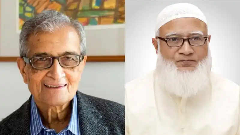 অমর্ত্য সেন ও জামায়াত আমীরের ছবি, আলোচনায় রাজনৈতিক বিষয়. Channel i News - চ্যানেল আই নিউজ