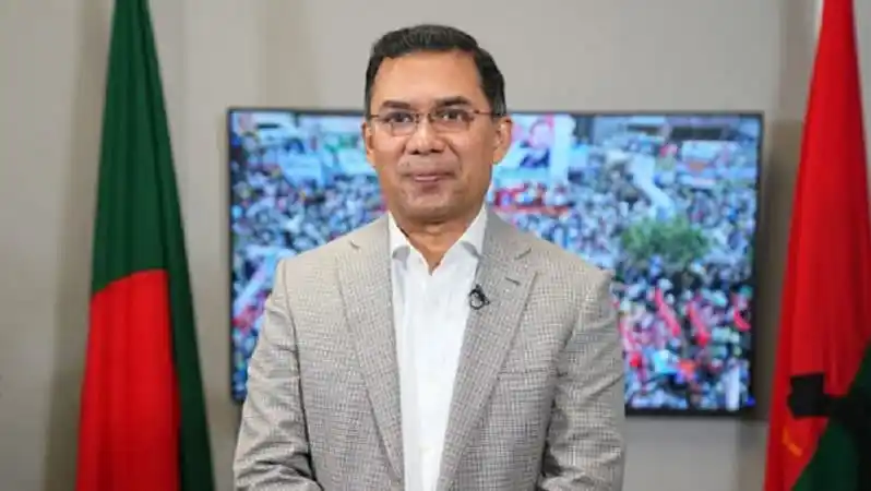 বাংলাদেশের রাজনৈতিক নেতা তারেক রহমানের ছবি. Channel i News - চ্যানেল আই নিউজ