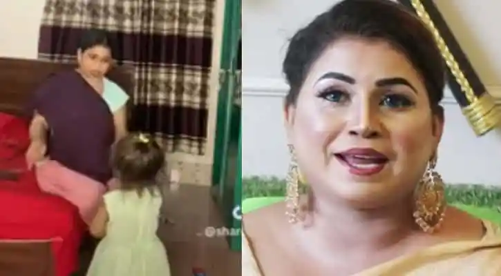 ক্রিম আপা কারাগারে, এক নারী ও দুই শিশু দেখা যাচ্ছে।. Channel i News - চ্যানেল আই নিউজ