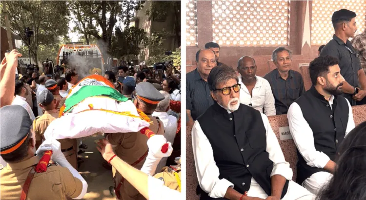 মনোজ কুমারের শেষ যাত্রায় বলিউড তারকারা উপস্থিত. Channel i News - চ্যানেল আই নিউজ