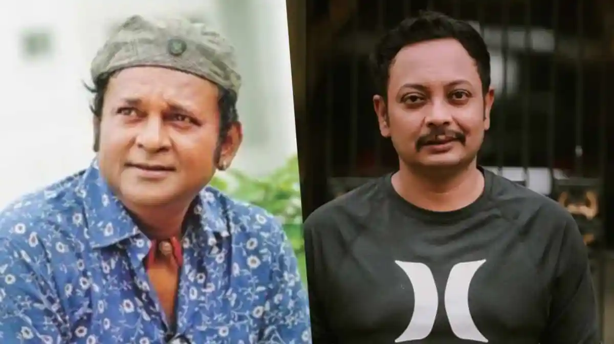 দুই ব্যক্তি, একজন পাঞ্জাবি ও অন্যজন টি-শার্ট পরিহিত, একসঙ্গে ছবি তোলা. Channel i News - চ্যানেল আই নিউজ