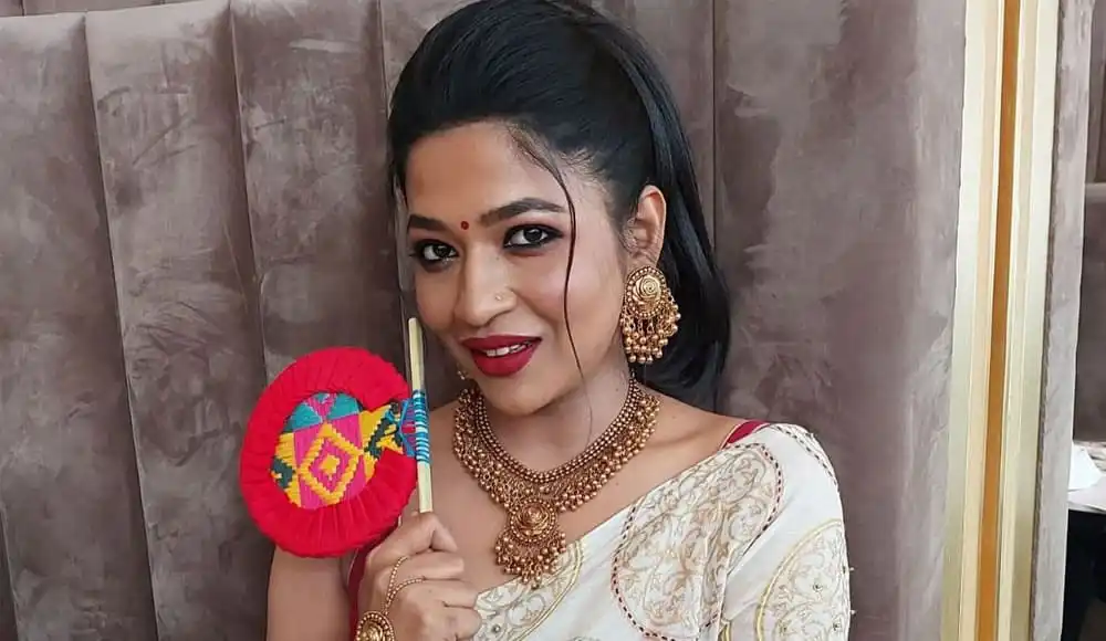 বাঁধন নববর্ষে নিজেকে নিয়ে বার্তা দেন, সুন্দর পোশাক ও গহনা পরা. Channel i News - চ্যানেল আই নিউজ