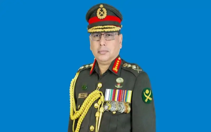 বাংলাদেশ সেনাপ্রধানের সামরিক পোশাক পরিহিত ছবি. Channel i News - চ্যানেল আই নিউজ
