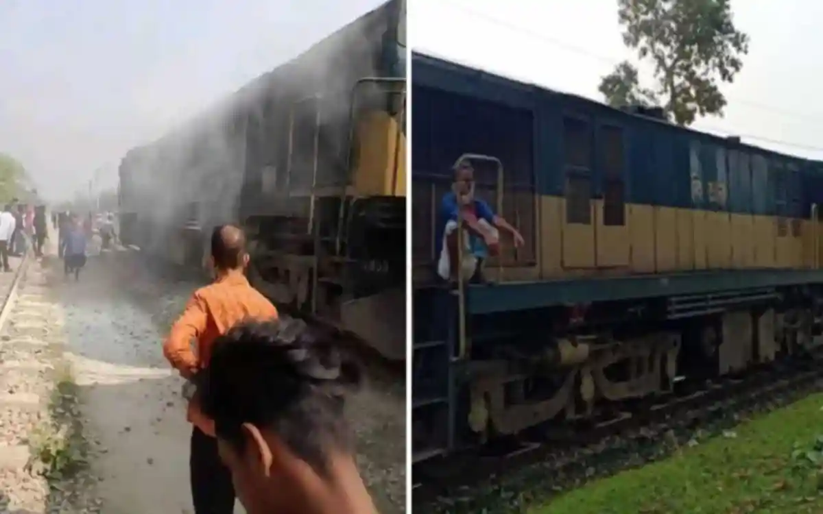 ঢাকা-ময়মনসিংহ রুটে ট্রেনের ধোঁয়া ও যাত্রীরা. Channel i News - চ্যানেল আই নিউজ
