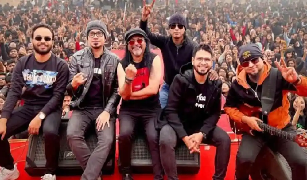 বর্ষবরণে সোহরাওয়ার্দী উদ্যানে কনসার্টের শিল্পীরা. Channel i News - চ্যানেল আই নিউজ