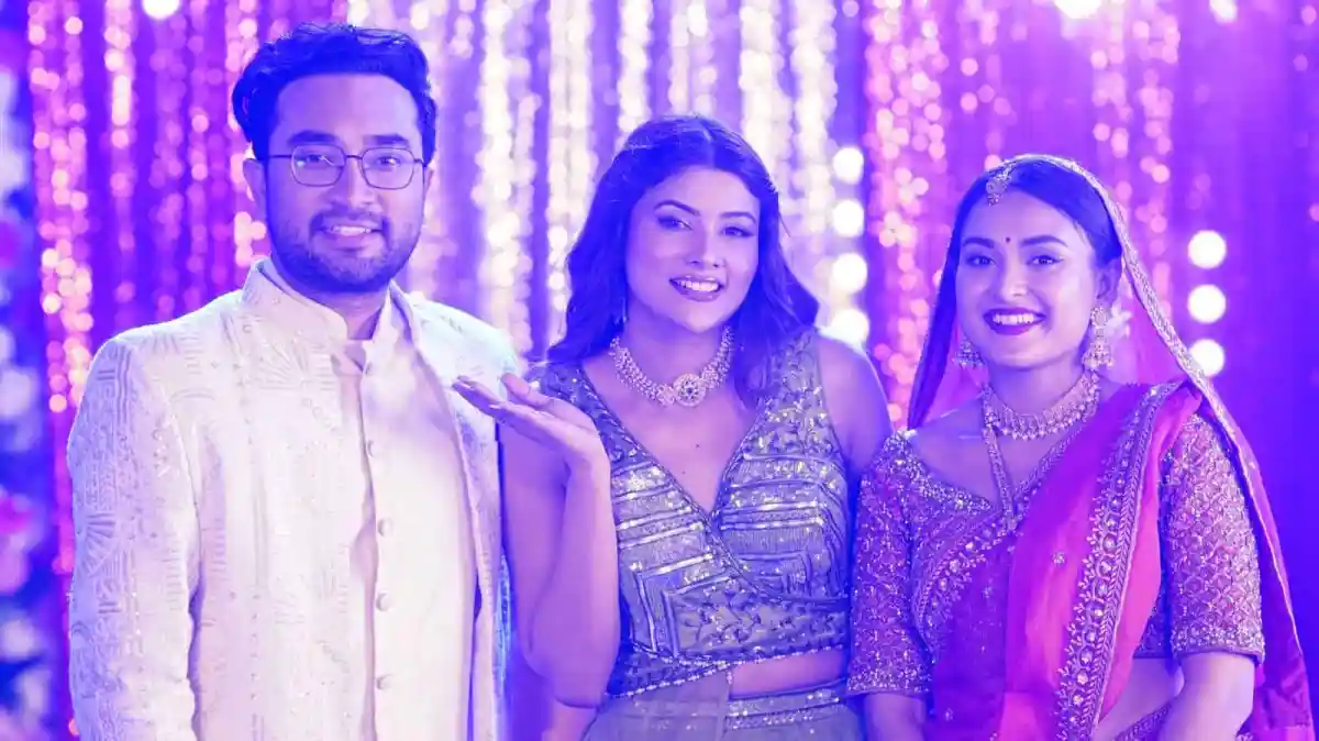 জোভান, তটিনী ও টয়া নাটকের আইটেম গানে পারফর্ম করছে. Channel i News - চ্যানেল আই নিউজ