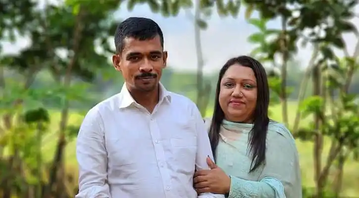 মিল্টন সমাদ্দার ও তার স্ত্রী কারাগারে, ছবি. Channel i News - চ্যানেল আই নিউজ