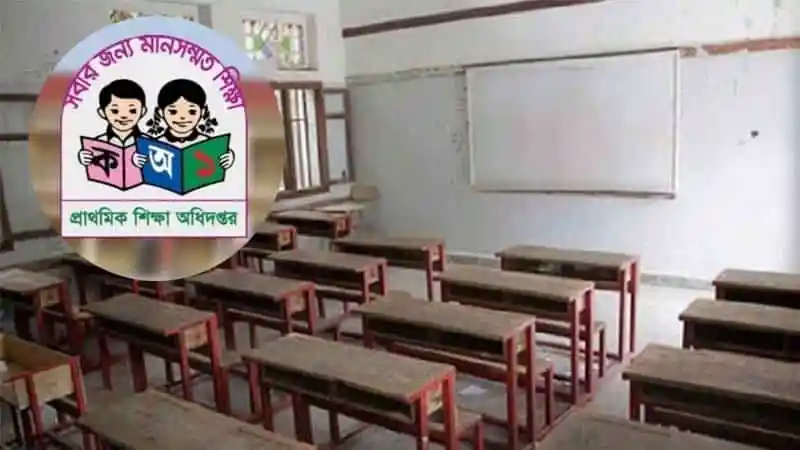 শিক্ষার্থীদের জন্য খালি প্রাথমিক বিদ্যালয়ের ক্লাসরুম. Channel i News - চ্যানেল আই নিউজ