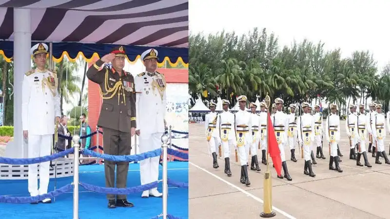 সেনাপ্রধান গ্রীষ্মকালীন রাষ্ট্রপতি কুচকাওয়াজে পরিদর্শন করছেন. Channel i News - চ্যানেল আই নিউজ