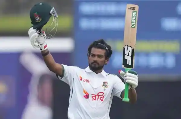 বাংলাদেশ ক্রিকেটার শুভাগত হোমের সেঞ্চুরি উদযাপন. Channel i News - চ্যানেল আই নিউজ