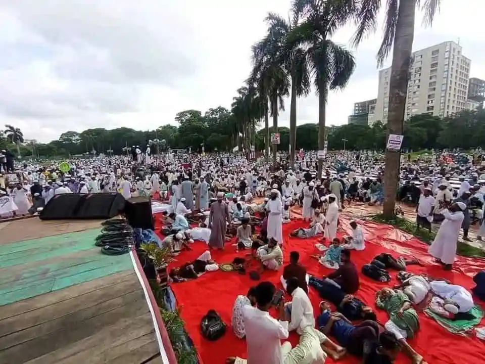 সোহরাওয়ার্দী উদ্যানে ইসলামী আন্দোলনের মহাসমাবেশের ব্যাপক জনসমাগম. Channel i News - চ্যানেল আই নিউজ
