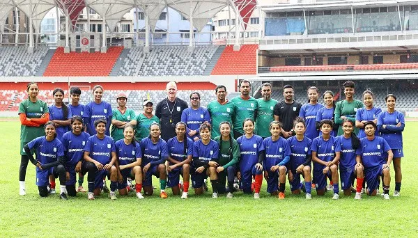 বাংলাদেশ নারী ফুটবল দল এশিয়ান কাপ বাছাই প্রস্তুতিতে মাঠে।. Channel i News - চ্যানেল আই নিউজ