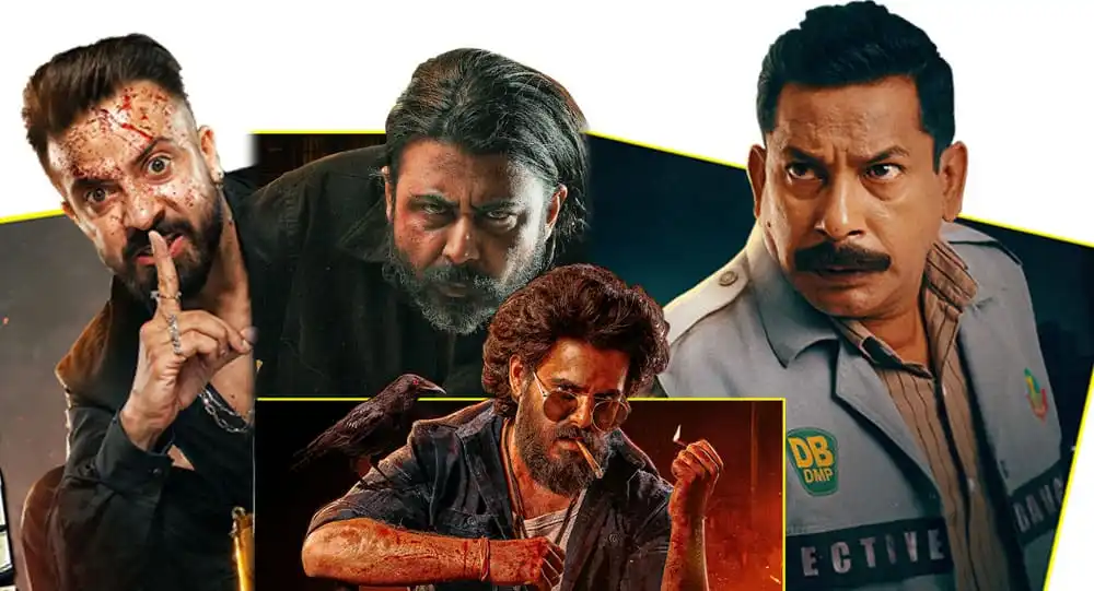 বাংলাদেশি সিনেমার অভিনেতা শাকিব খান, নিশো, সিয়াম ও মোশাররফের ছবি. Channel i News - চ্যানেল আই নিউজ