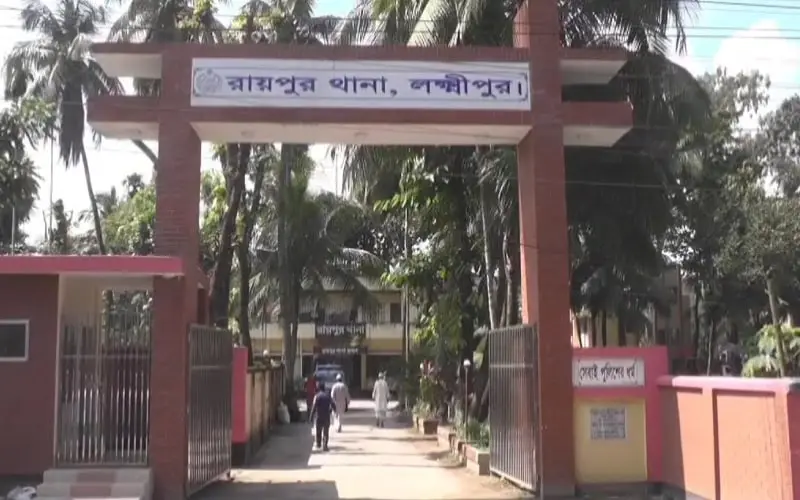 রামপুরা থানার গেটের ছবি, ঢাকার রামপুরা এলাকায়. Channel i News - চ্যানেল আই নিউজ