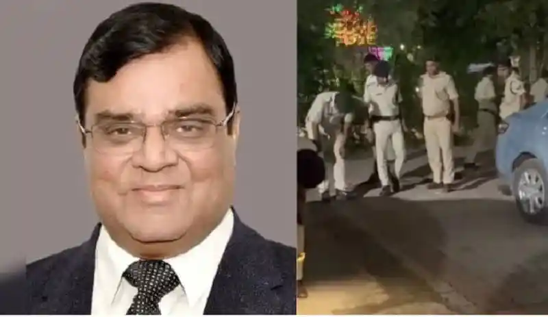 Police officers at the scene of a reported encounter in Bangladesh. Channel i News - চ্যানেল আই নিউজ