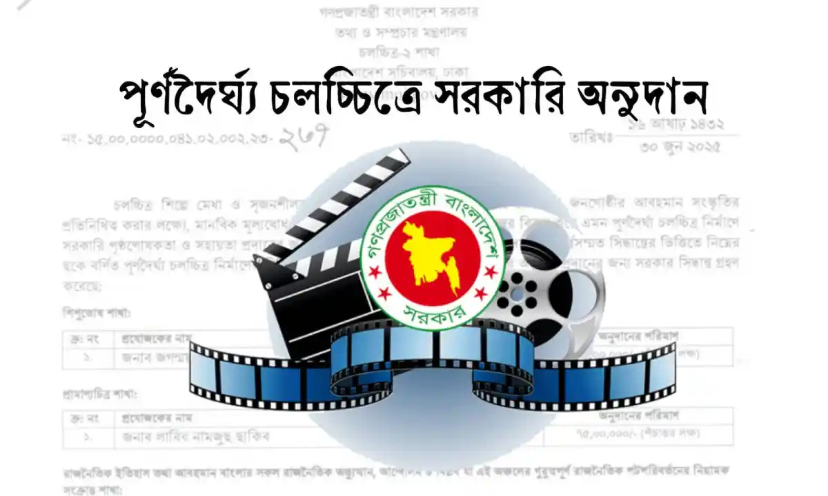 চলচ্চিত্রের জন্য সরকারি অনুদান ঘোষণা সংক্রান্ত সংবাদ. Channel i News - চ্যানেল আই নিউজ