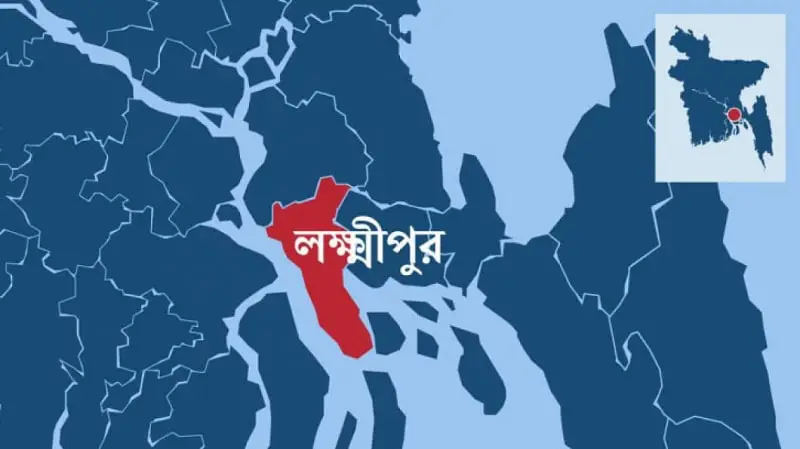 লক্ষ্মীপুর জেলার মানচিত্র ও অবস্থান চিত্র. Channel i News - চ্যানেল আই নিউজ