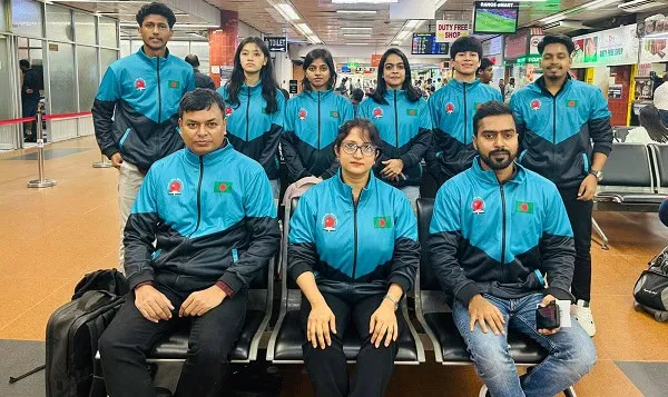 বাংলাদেশের টেবিল টেনিস দল নেপালে ওয়ার্ল্ড চ্যাম্পিয়নশিপের বাছাই খেলতে আসছে. Channel i News - চ্যানেল আই নিউজ