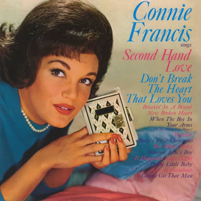 Connie Francis holding a deck of cards, album cover for Second Hand Love. Channel i News - চ্যানেল আই নিউজ