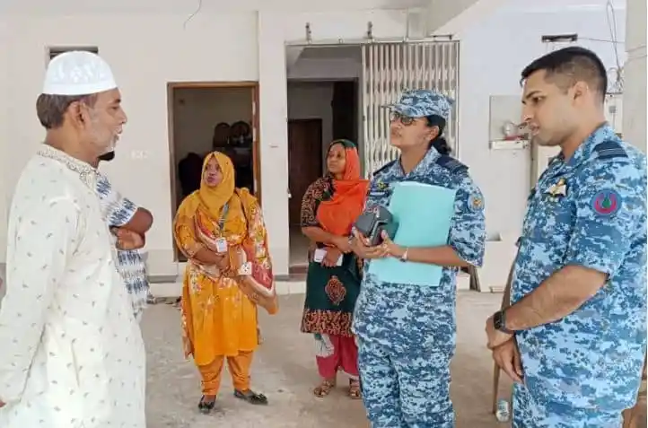 নিহতদের পরিবারের সঙ্গে বিমান বাহিনী প্রতিনিধি দলের সাক্ষাত. Channel i News - চ্যানেল আই নিউজ