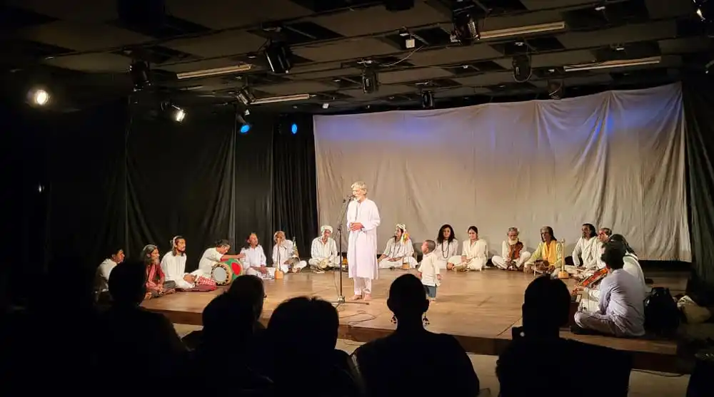 চর্যাপদ পুনর্জাগরণ উৎসবের একটি সাংস্কৃতিক পরিবেশ. Channel i News - চ্যানেল আই নিউজ