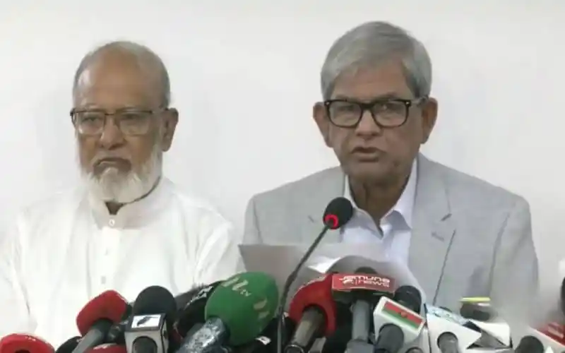 মির্জা ফখরুল মিটফোর্ড ও মুরাদনগরে হত্যাকাণ্ড নিয়ে বক্তব্য দিচ্ছেন. Channel i News - চ্যানেল আই নিউজ