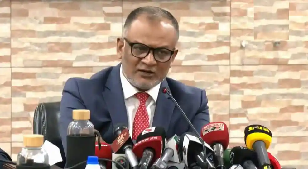 বাণিজ্য উপদেষ্টা মার্কিন শুল্ক আলোচনা নিয়ে বক্তব্য দিচ্ছেন. Channel i News - চ্যানেল আই নিউজ