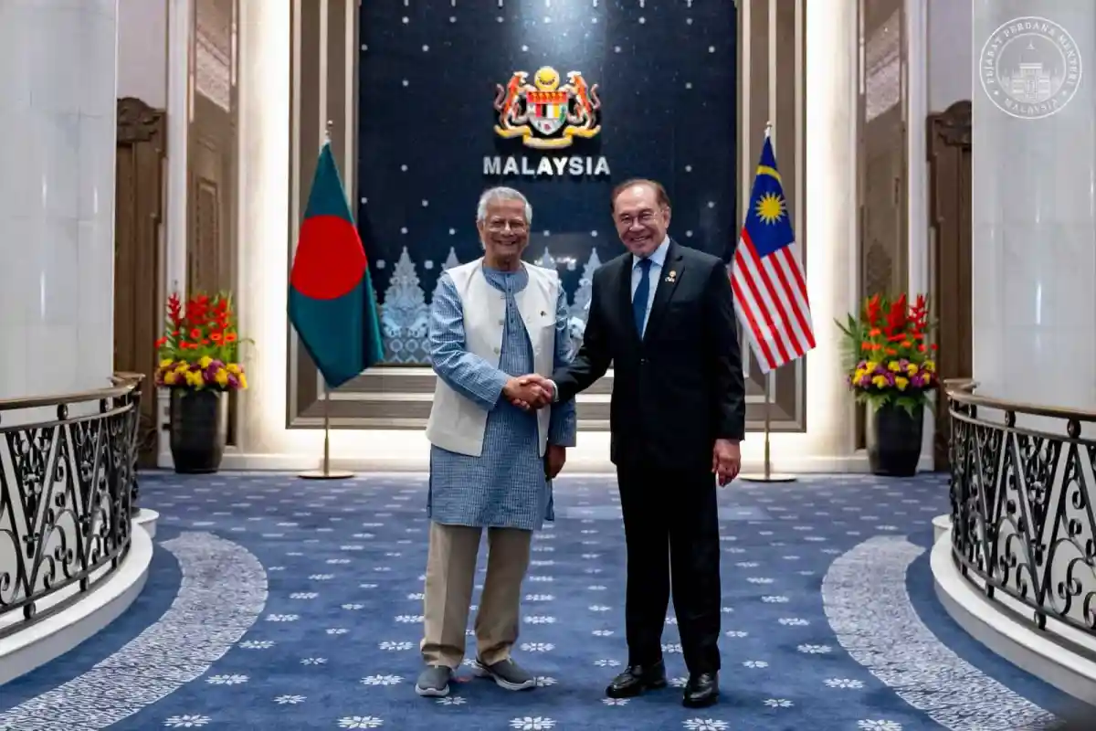 বাংলাদেশ ও মালয়েশিয়ার নেতাদের মধ্যে সৌহার্দ্যপূর্ণ সাক্ষাৎ. Channel i News - চ্যানেল আই নিউজ