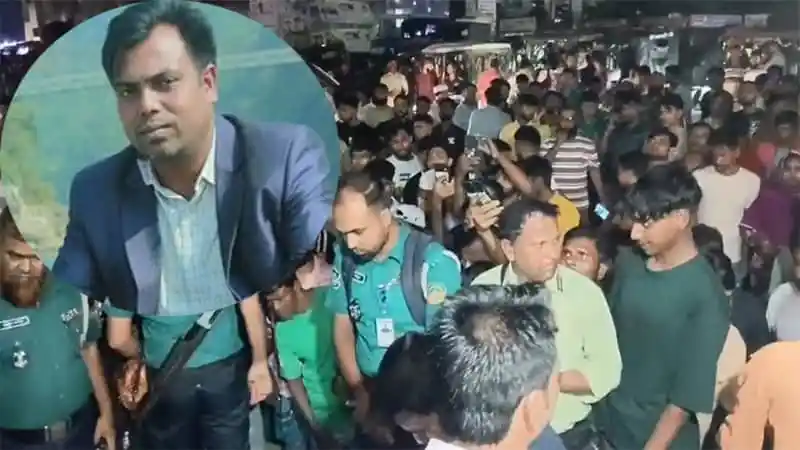 গাজীপুরে সাংবাদিক হত্যার প্রতিবাদে জনসমাগমের ছবি. Channel i News - চ্যানেল আই নিউজ