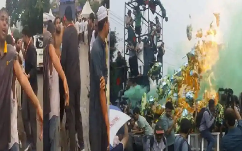 মানিক মিয়া এভিনিউতে গ্যাস বেলুন বিস্ফোরণে আহতদের ছবি. Channel i News - চ্যানেল আই নিউজ