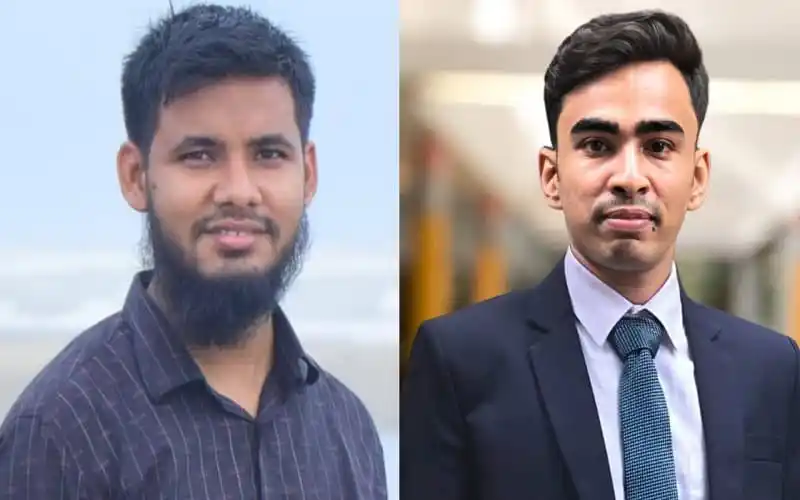 জবি প্রেসক্লাবের সভাপতি মেহেদী ও সম্পাদক ইউছুবের ছবি. Channel i News - চ্যানেল আই নিউজ