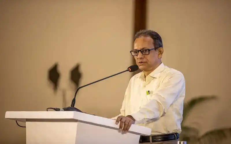 প্রধান বক্তা দুর্যোগ ঝুঁকি হ্রাসে ব্র্যাক ও ইউএন উইমেনের উদ্যোগের আলোচনা করছেন. Channel i News - চ্যানেল আই নিউজ