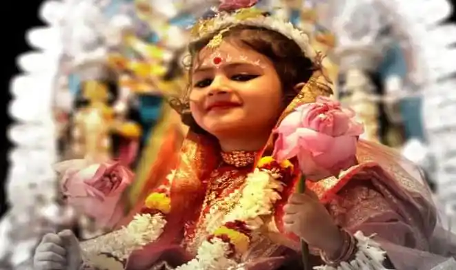 শারদীয় দুর্গোৎসবে কুমারী পূজার আনন্দময় মুখর মণ্ডপ. Channel i News - চ্যানেল আই নিউজ