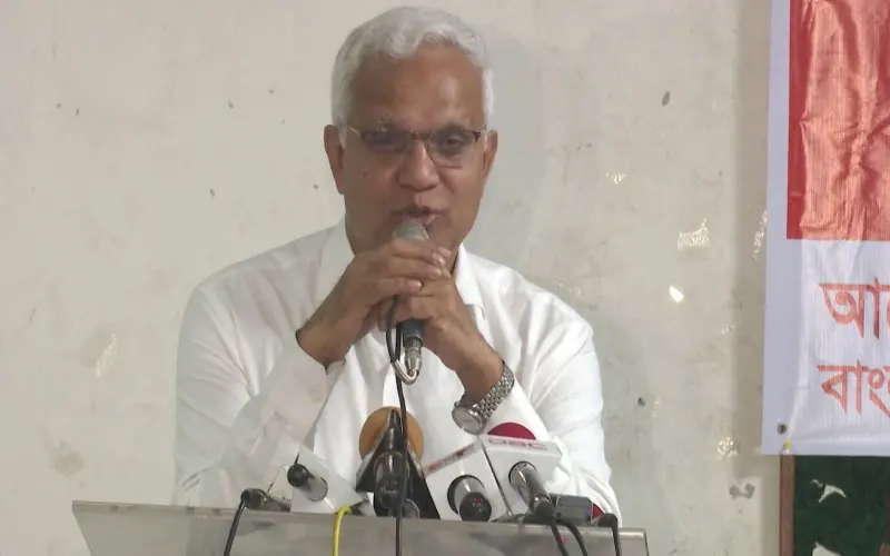ডা. জাহিদুল ইসলাম বক্তৃতা দিচ্ছেন, রাজনৈতিক সংস্কারের আহ্বান জানাচ্ছেন. Channel i News - চ্যানেল আই নিউজ