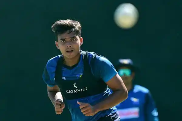 Young cricket player in action during a match at Channel i Online. Channel i News - চ্যানেল আই নিউজ