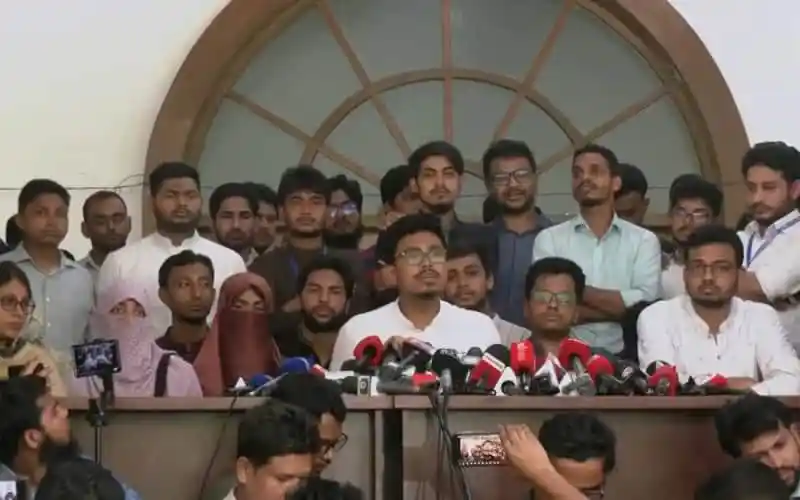 ডাকসু নির্বাচনে জয়ী সাদিক কায়েমের সংবাদ সম্মেলন. Channel i News - চ্যানেল আই নিউজ